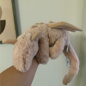 Jellycat Large Rose Dragon NWT